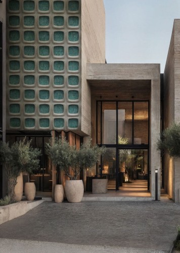 Fototapeta geometryczne okna Wall&Deco OUT_NA2501 OUT Systen 2025