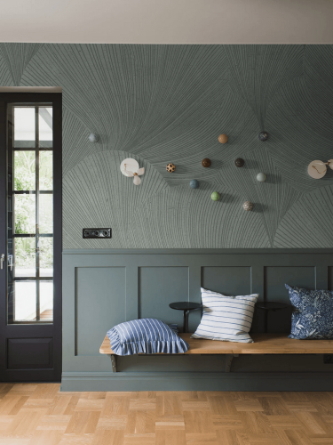 Mural liście ginkgo Boras Tapeter Studio 9741W Mirage Grand