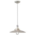 Lampa wisząca Ferroluce C099 Smalto Bianco B&W Retro