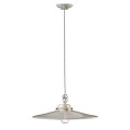 Lampa wisząca ceramiczna Ferroluce C102 Smalto Bianco B&W Retro
