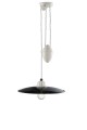 Lampa wisząca ceramiczna Ferroluce C1617 B&W Retro