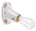 Lampa ścienna / kinkiet Ferroluce C115 Vintage Bianco Vintage Retro