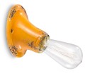 Lampa ścienna / kinkiet Ferroluce C115 Vintage Giallo Vintage Retro