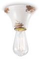 Plafon / Lampa sufitowa Ferroluce C133 Vintage Bianco Vintage Retro