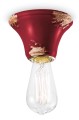Plafon / Lampa sufitowa Ferroluce C133 Vintage Bordeaux Vintage Retro