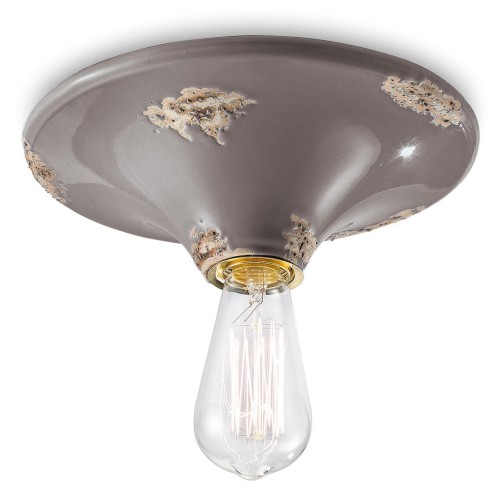 Plafon / Lampa sufitowa Ferroluce C134 Vintage Tortora Vintage Retro