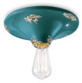 Plafon / Lampa sufitowa Ferroluce C134 Vintage Verde Vintage Retro