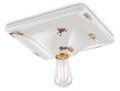 Plafon / lampa sufitowa Ferroluce C136 Vintage Bianco Vintage Retro