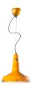 Lampa wisząca Ferroluce C1417 Vintage Giallo Vintage Retro