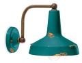 Kinkiet Ferroluce C1420 Vintage Verde Vintage Retro