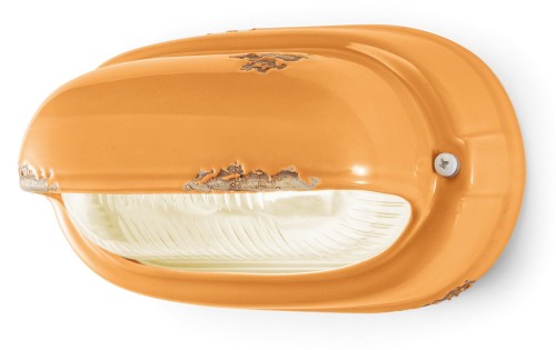 Kinkiet / Lampa ścienna Ferroluce C291 Vintage Giallo Vintage Retro