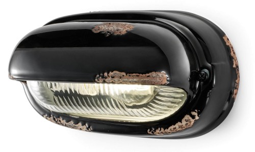 Kinkiet / Lampa ścienna Ferroluce C291 Vintage Nero Vintage Retro
