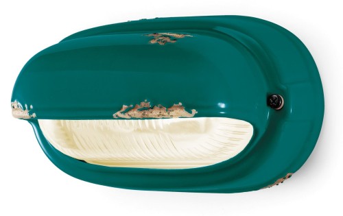 Kinkiet / Lampa ścienna Ferroluce C291 Vintage Verde Vintage Retro