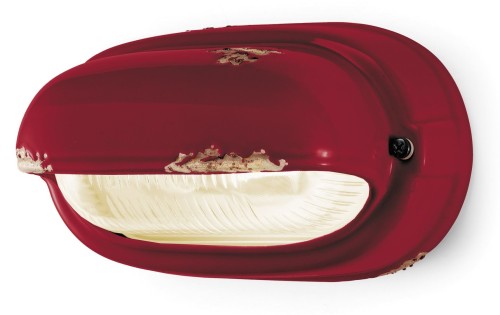Kinkiet / Lampa ścienna Ferroluce C291 Vintage Bordeaux Vintage Retro