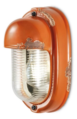 Kinkiet / Lampa ścienna Ferroluce C292 Vintage Arancio Vintage Retro