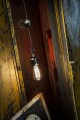 Lampa wisząca Ferroluce C660-1 Vintage Azzurro Vintage Retro