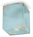 Lampa sufitowa Ferroluce C987 Vintage Azzurro Vintage Retro