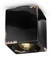Lampa sufitowa Ferroluce C987 Vintage Nero Vintage Retro