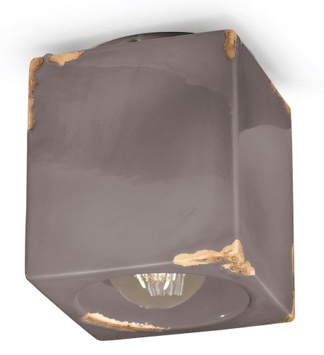 Lampa sufitowa Ferroluce C987 Vintage Tortora Vintage Retro