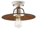 Lampa sufitowa loftowa Ferroluce C1434 Craquelé Grunge Retro