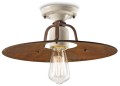 Lampa sufitowa loftowa Ferroluce C1435 Craquelé Grunge Retro