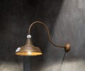 Kinkiet loftowy Ferroluce C1602 Vintage Bianco Grunge Retro