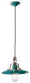 Lampa wisząca rustykalna Ferroluce C1442 Vintage Verde Country Retro