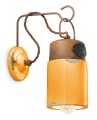 Kinkiet w stylu loft Ferroluce C1621 Vintage Giallo Industrial Retro