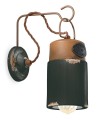 Kinkiet w stylu loft Ferroluce C1621 Vintage Nero Industrial Retro