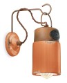 Kinkiet w stylu loft Ferroluce C1621 Vintage Arancio Industrial Retro