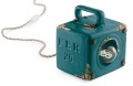 Lampa stołowa w stylu loft Ferroluce C1650 Vintage Verde Industrial Retro
