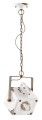 Lampa wisząca w stylu loft Ferroluce C1652 Vintage Bianco Industrial Retro