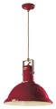 Lampa wisząca w stylu loft Ferroluce C1690 Vintage Bordeaux Industrial Retro