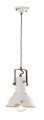 Lampa wisząca w stylu loft Ferroluce C1691 Vintage Bianco Industrial Retro