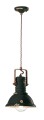 Lampa wisząca w stylu loft Ferroluce C1691 Vintage Nero Industrial Retro