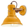 Kinkiet w stylu loft Ferroluce C1693 Vintage Giallo Industrial Retro