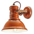 Kinkiet w stylu loft Ferroluce C1693 Vintage Arancio Industrial Retro