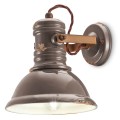Kinkiet w stylu loft Ferroluce C1693 Vintage Tortora Industrial Retro