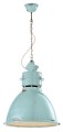 Lampa wisząca w stylu loft Ferroluce C1750 Vintage Azzurro Industrial Retro