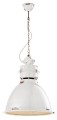 Lampa wisząca w stylu loft Ferroluce C1750 Vintage Bianco Industrial Retro