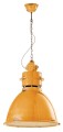 Lampa wisząca w stylu loft Ferroluce C1750 Vintage Giallo Industrial Retro