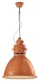 Lampa wisząca w stylu loft Ferroluce C1750 Vintage Arancio Industrial Retro