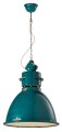 Lampa wisząca w stylu loft Ferroluce C1750 Vintage Verde Industrial Retro