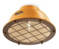 Lampa sufitowa w stylu loft Ferroluce C1760 Vintage Giallo Industrial Retro