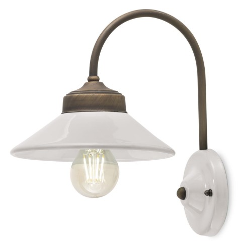 Kinkiet w stylu vintage Ferroluce C1630 Creme Colors Retro