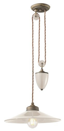 Lampa wisząca w stylu vintage Ferroluce C1632 Creme Colors Retro