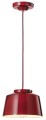 Lampa wisząca w stylu retro Ferroluce C2000 Bordeaux 50's Retro