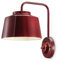 Kinkiet w stylu Retro Ferroluce C2002 Bordeaux 50's Retro