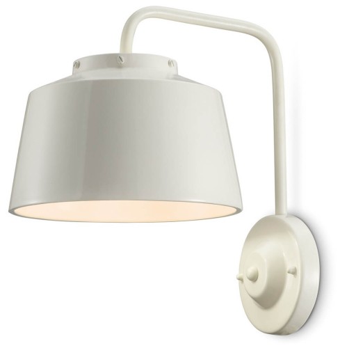 Kinkiet w stylu Retro Ferroluce C2002 Creme 50's Retro