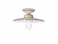 Lampa sufitowa klasyczna z plisowanym kloszem Ferroluce C014 L’aquila Classic
